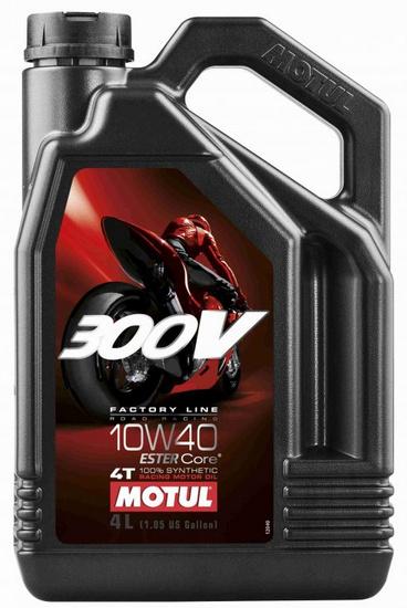 Ulei de Motor MOTUL 300V Factory Line Road Racing 10W40 - 4L